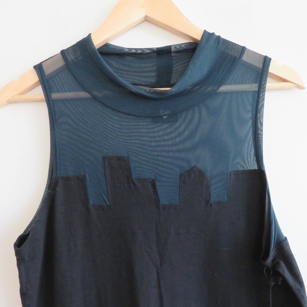 STUSSY X LOVEMADE Heartbeat City Night Flight Mesh Dress Alt Street - Size L - Picture 3 of 16